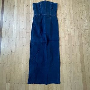 Reformation jean dress